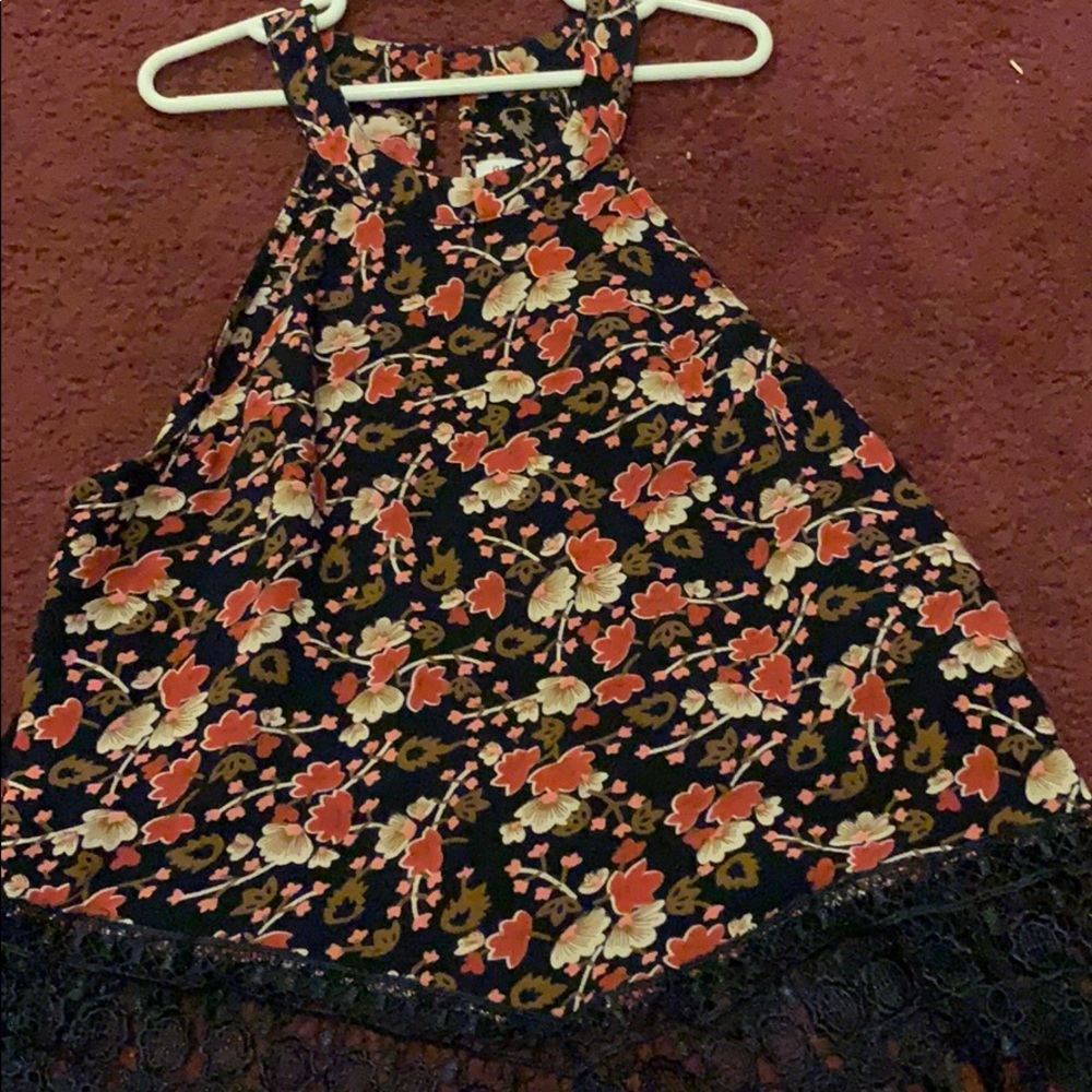 Flowered blouse